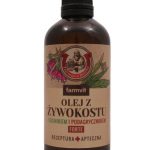 Olej z żywokostu z gojnikiem i podagrycznikiem FORTE 100ml, FARMVIT